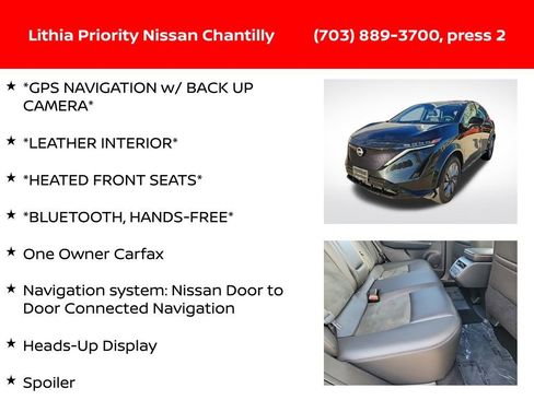 Certified 2023 Nissan Ariya FWD image 6