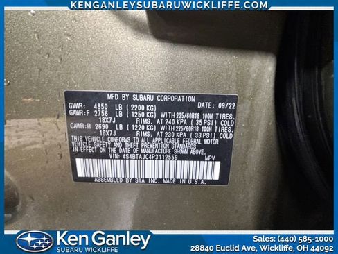 Used 2023 Subaru Outback Onyx Edition image 27