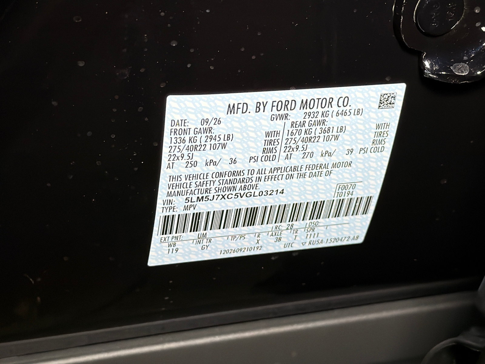 New 2027 Lincoln Aviator Reserve AWD/4WD image 19