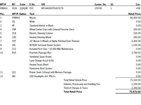 New 2026 Porsche Macan AWD/4WD image 6