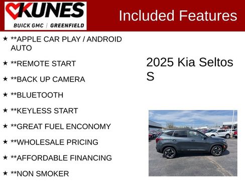 Used 2025 Kia Seltos S image 2