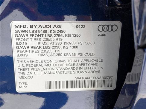 Used 2022 Audi Q5 2.0T Premium AWD/4WD image 17