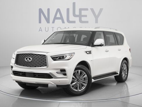 Used 2021 INFINITI QX80 Premium Select w/ Cargo Package AWD/4WD image 1