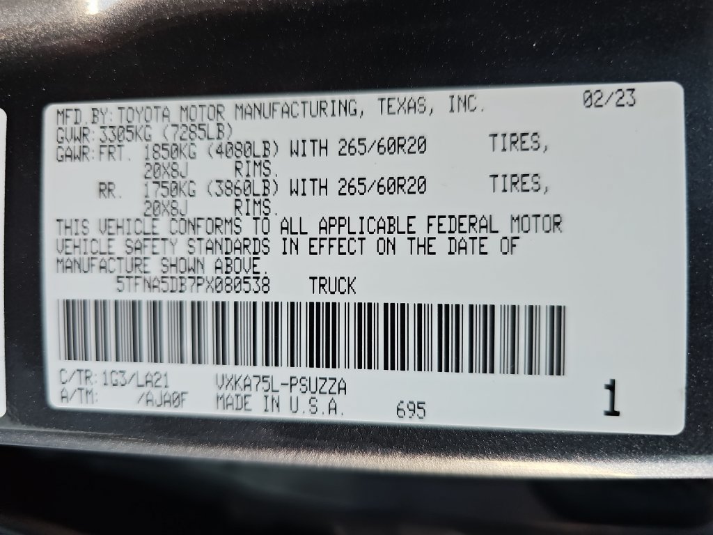 Used 2023 Toyota Tundra Platinum AWD/4WD image 25