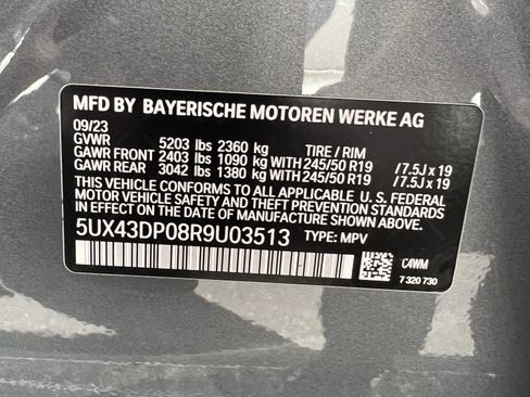 Certified 2024 BMW X3 sDrive30i w/ Premium Package RWD image 37