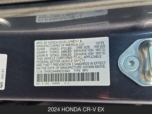 Used 2024 Honda CR-V EX image 25