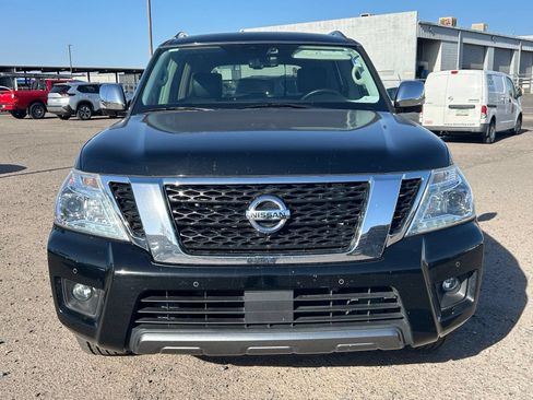 Used 2019 Nissan Armada Platinum w/ Captain's Chairs Package RWD image 2