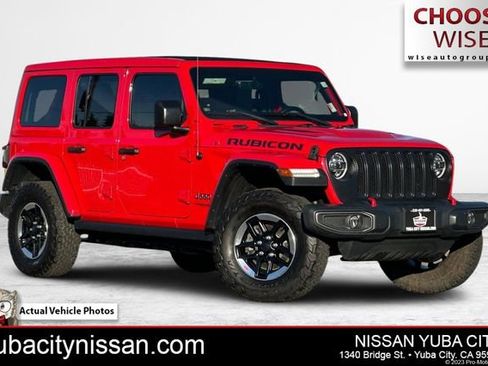Used 2021 Jeep Wrangler Unlimited Rubicon AWD/4WD image 1