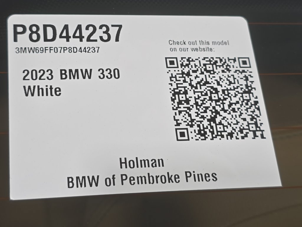 Certified 2023 BMW 330i Sedan w/ Driving Assistance Package RWD image 26