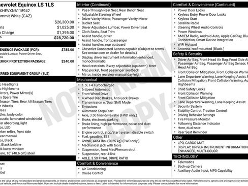 Used 2022 Chevrolet Equinox LS w/ LS Convenience Package image 6