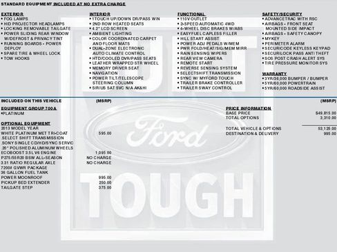 Used 2013 Ford F150 Platinum AWD/4WD image 2