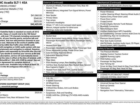 Used 2012 GMC Acadia SLT image 19