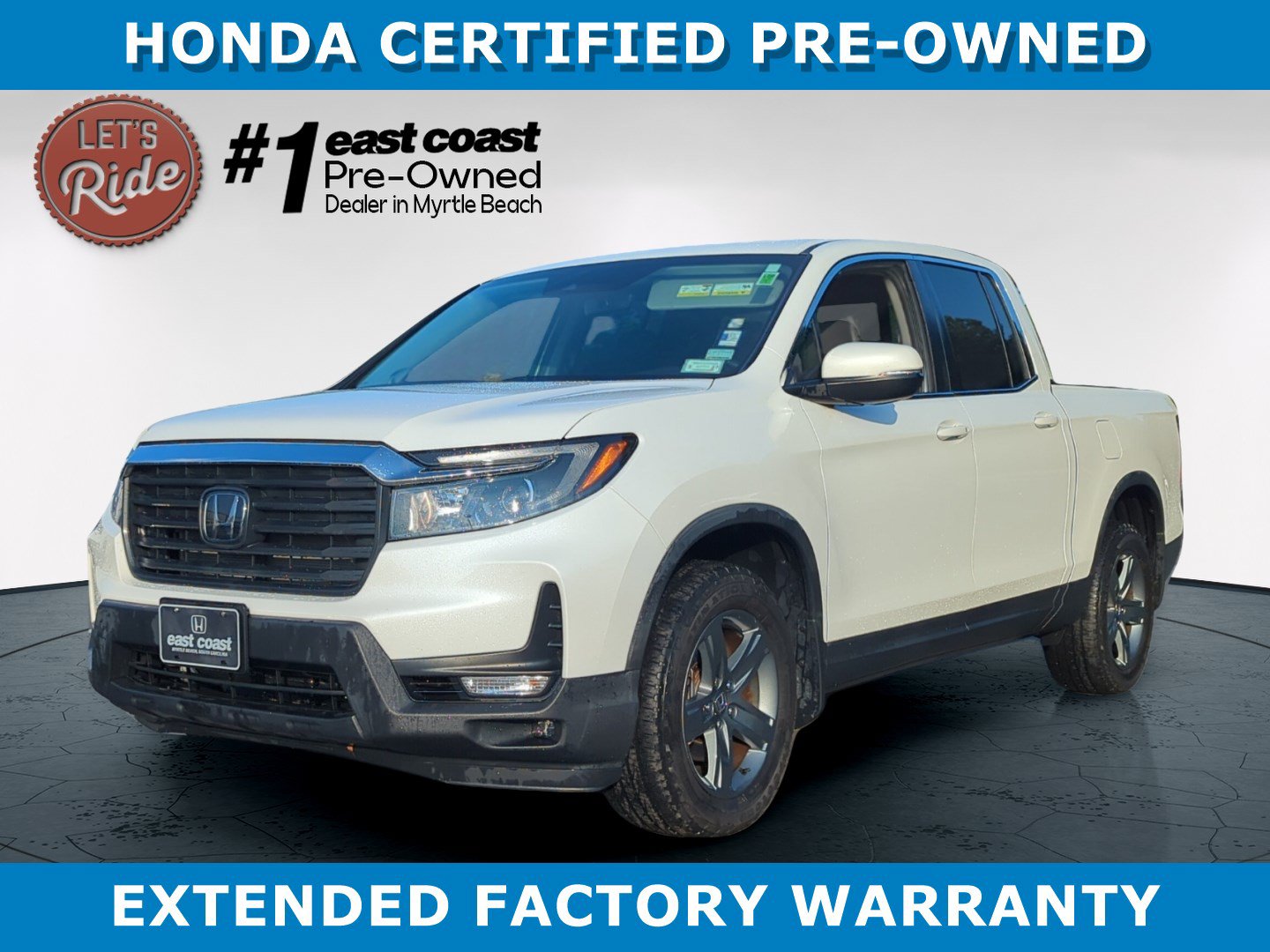Certified 2022 Honda Ridgeline RTL image 1