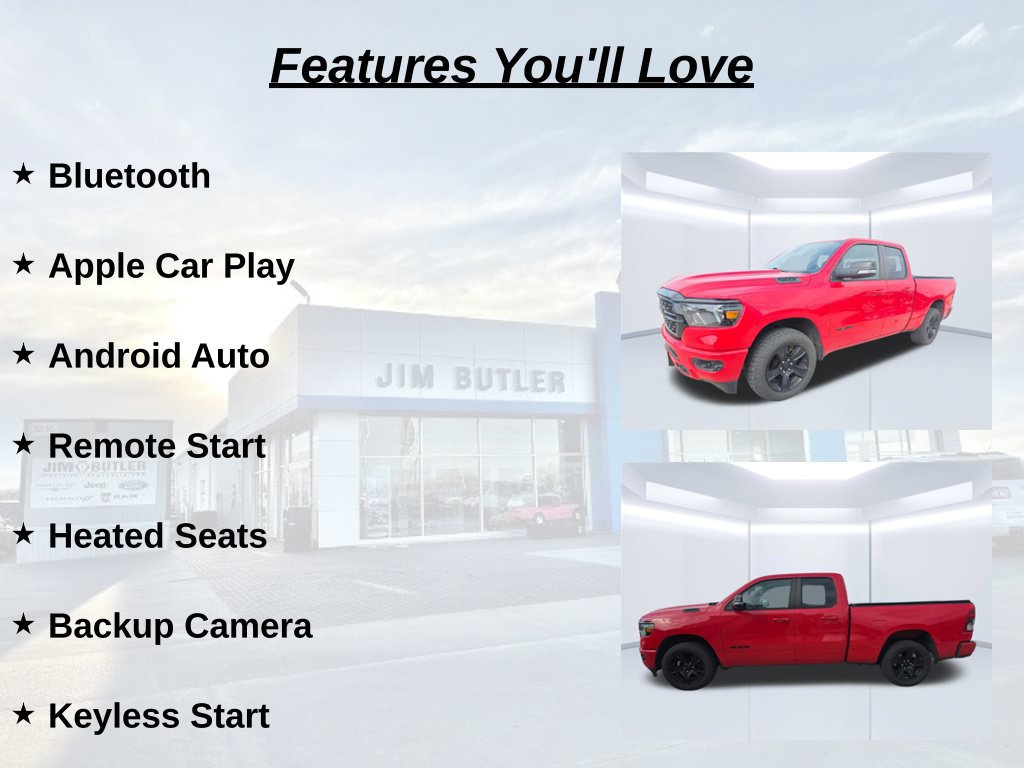 Used 2022 RAM 1500 Big Horn w/ Night Edition AWD/4WD image 8