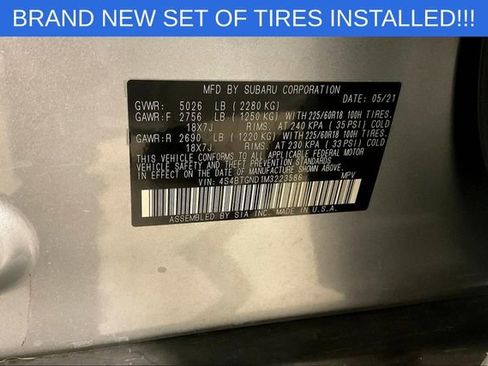 Used 2021 Subaru Outback Limited XT image 35