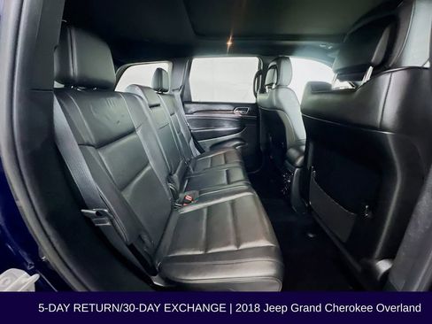 Used 2018 Jeep Grand Cherokee Overland AWD/4WD image 31