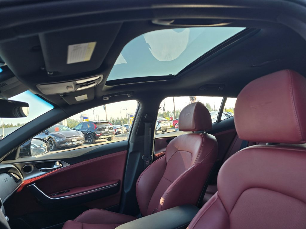 Certified 2022 Kia Stinger GT1 w/ Red Interior Color Package AWD/4WD image 13