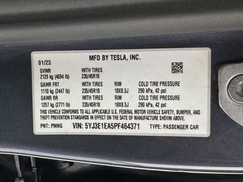Used 2023 Tesla Model 3 Standard Range image 47