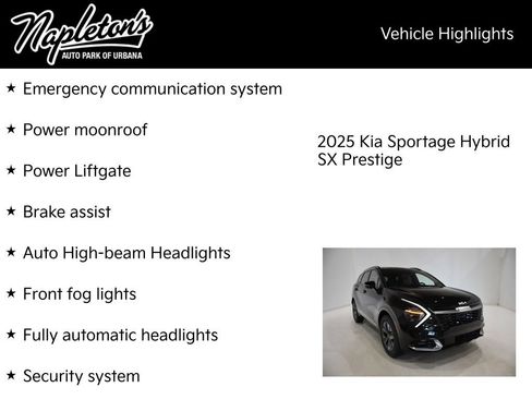 New 2025 Kia Sportage SX Prestige image 16