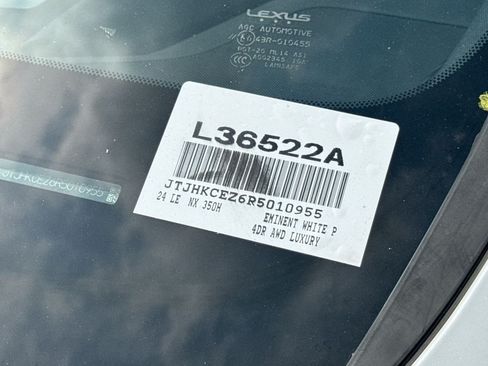 Used 2024 Lexus NX 350h AWD w/ Vision Package image 17