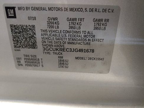 Used 2018 Chevrolet Silverado 1500 LT w/ Texas Edition image 33