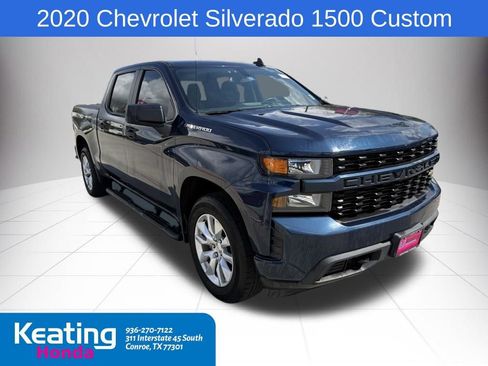 Used 2020 Chevrolet Silverado 1500 Custom w/ Custom Value Package image 1