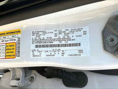 Used 2021 Ford Ranger XLT w/ Equipment Group 301A Mid image 19