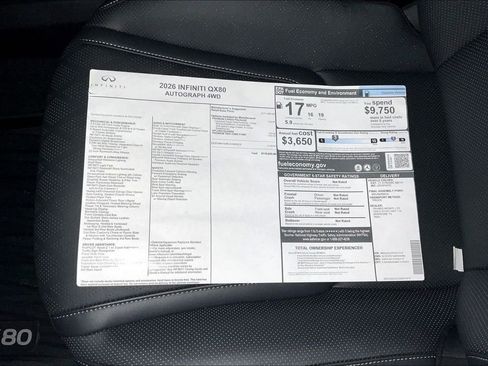 New 2026 INFINITI QX80 Autograph w/ Premium Cargo Package image 28