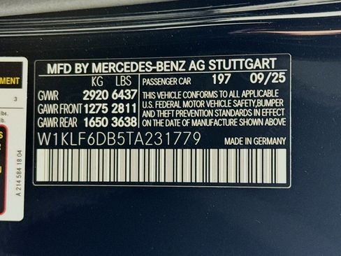 New 2026 Mercedes-Benz E 53 AMG e 4MATIC Sedan image 24
