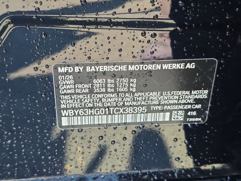Used 2026 BMW i5 eDrive40 w/ M Sport Package RWD image 31
