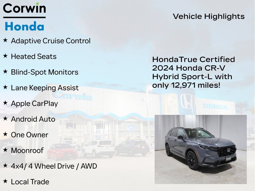 Used 2024 Honda CR-V Sport-L image 9