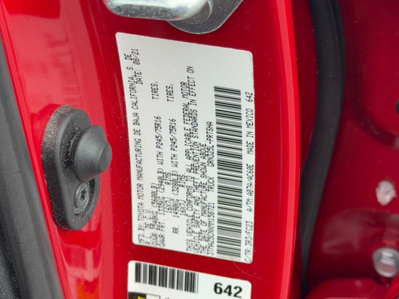Used 2021 Toyota Tacoma SR5 RWD image 32