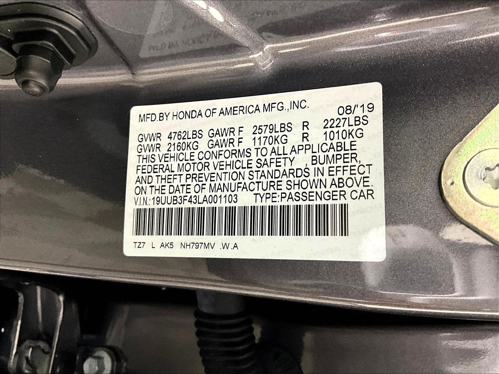 Used 2020 Acura TLX w/ Technology Package AWD/4WD image 19