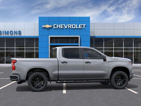 New 2026 Chevrolet Silverado 1500 Custom w/ Turbomax Blackout Package AWD/4WD image 6