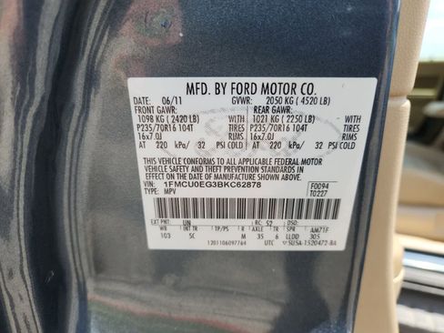 Used 2011 Ford Escape Limited w/ 302A Rapid Spec Order Code FWD image 30