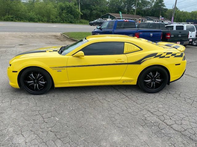 Used 2014 Chevrolet Camaro LS w/ Black Rally Stripe Package RWD image 6