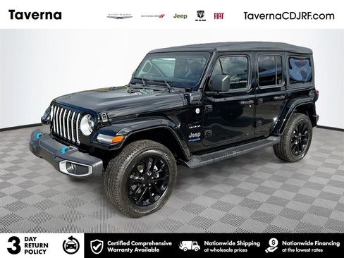 Used 2022 Jeep Wrangler Unlimited Sahara w/ Cold Weather Group image 1