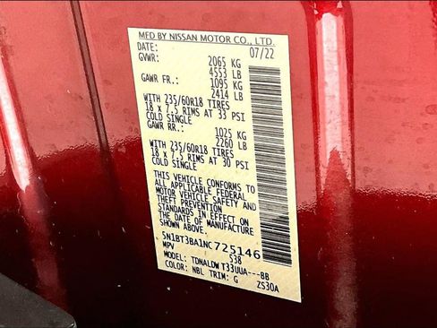 Used 2022 Nissan Rogue SV image 41