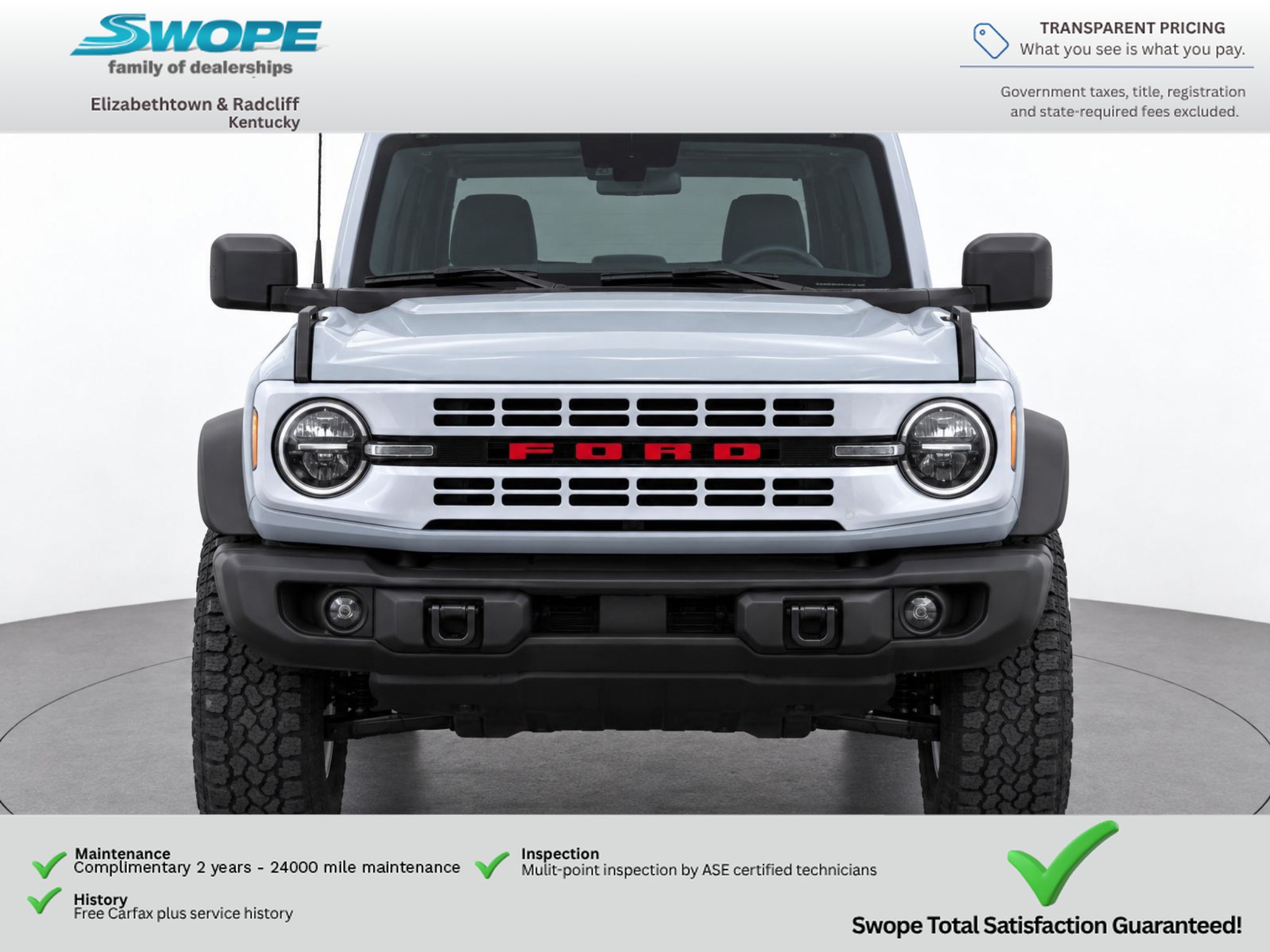 New 2026 Ford Bronco Heritage Edition AWD/4WD image 2