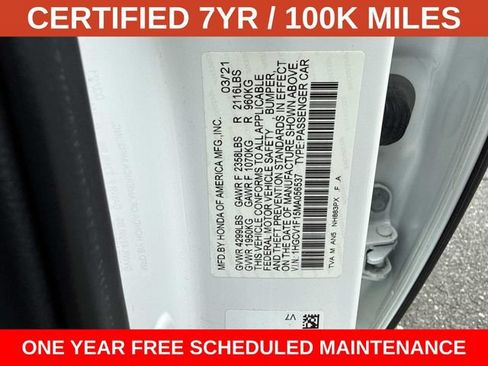 Used 2021 Honda Accord LX image 28
