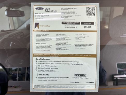 Used 2023 Ford F150 XLT w/ Equipment Group 302A High AWD/4WD image 5