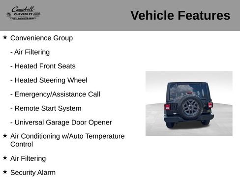 Used 2025 Jeep Wrangler Unlimited Sport AWD/4WD image 21