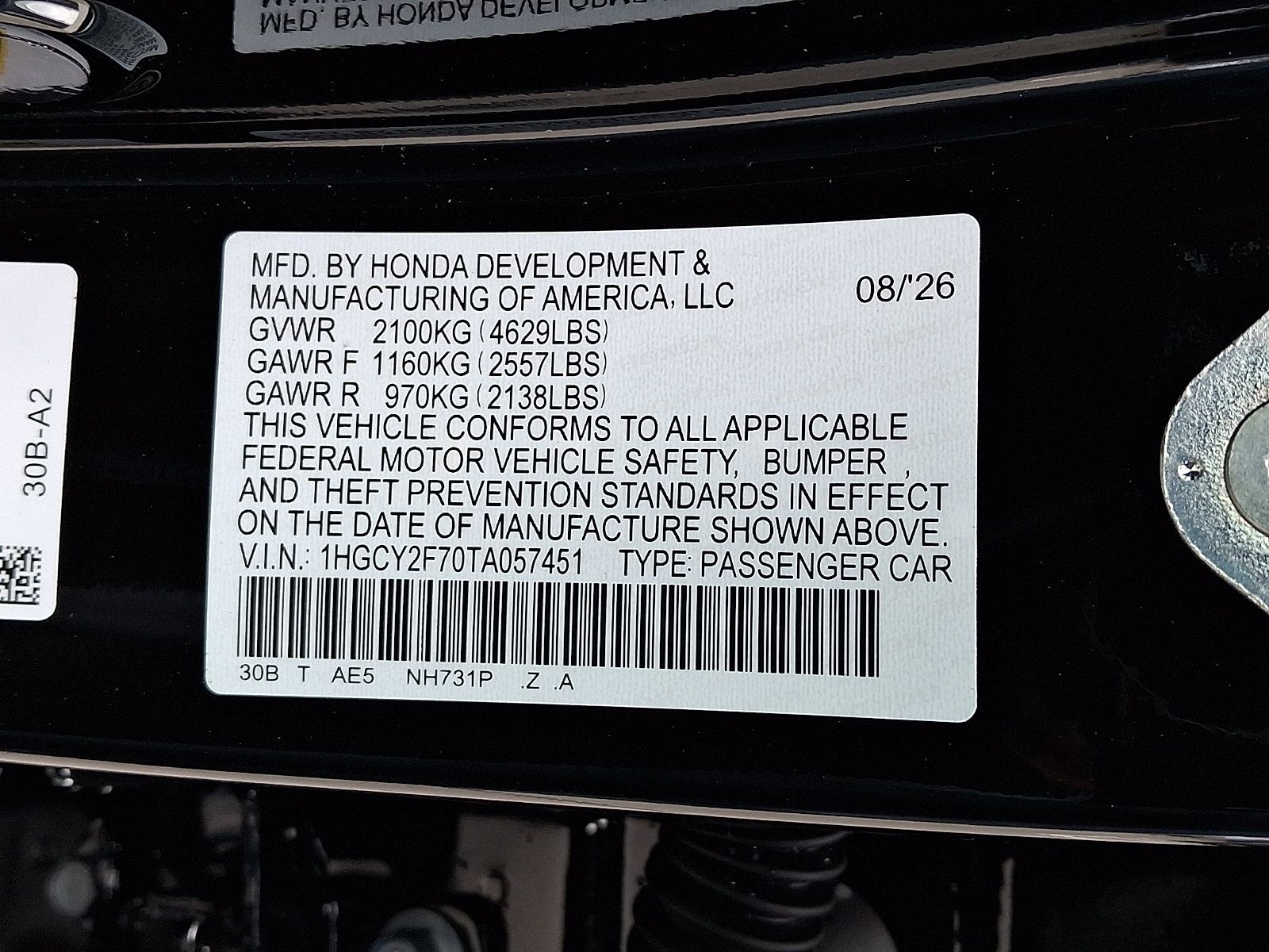 New 2026 Honda Accord Sport image 10