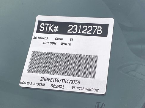 Used 2026 Honda Civic Si image 10