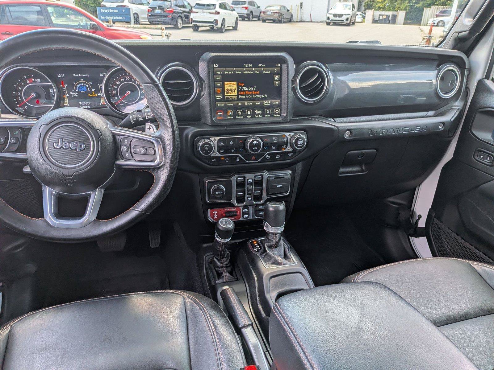 Used 2021 Jeep Wrangler Unlimited Rubicon w/ Trailer Tow Package AWD/4WD image 31
