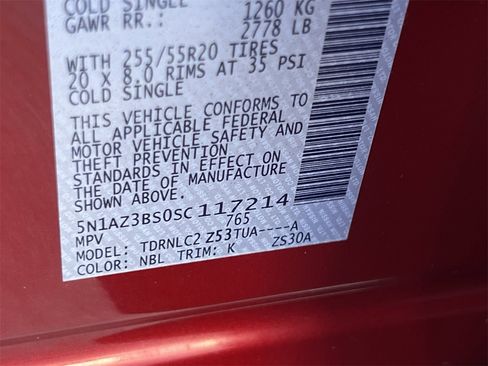 Certified 2025 Nissan Murano SV image 26