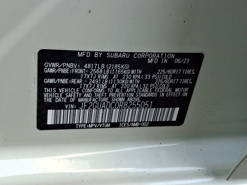 Used 2024 Subaru Crosstrek 2.0i Premium AWD/4WD image 29