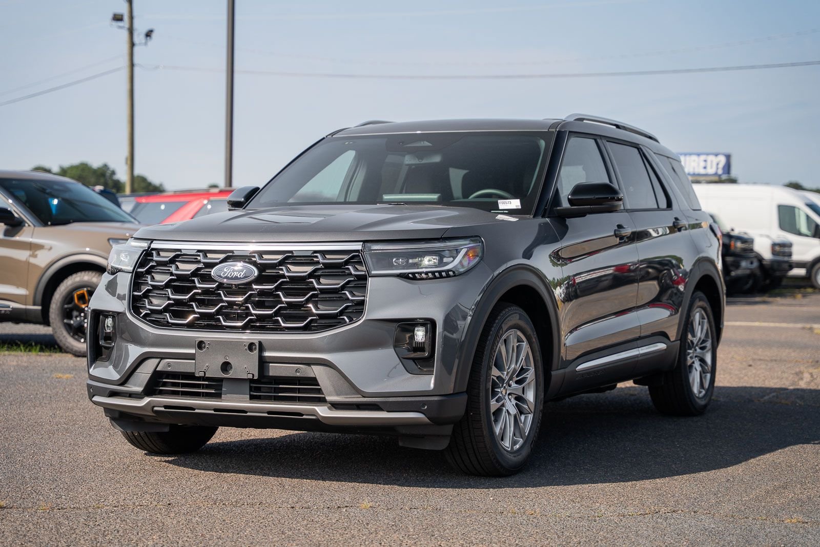 New 2026 Ford Explorer Platinum RWD image 4