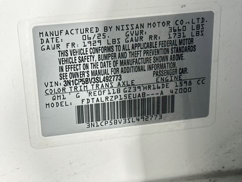 Used 2025 Nissan Kicks Play S FWD image 12