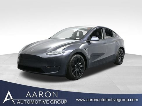 Used 2021 Tesla Model Y Long Range AWD/4WD image 1